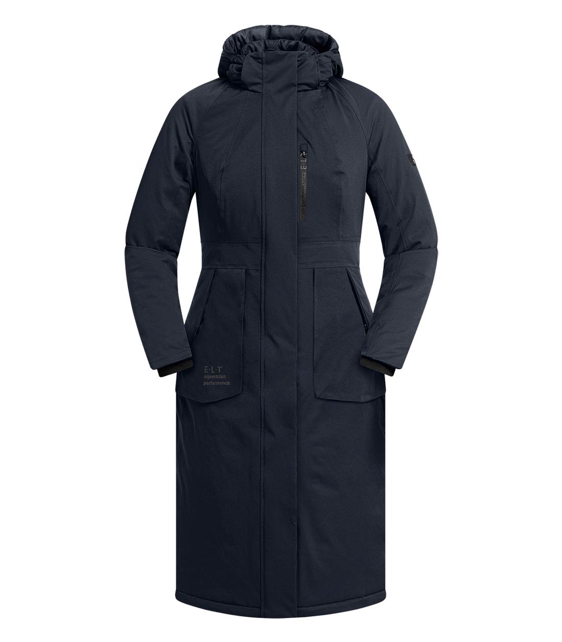 ELT Winter-Performance Reitmantel Opal in Tiefblau, Ansicht 2