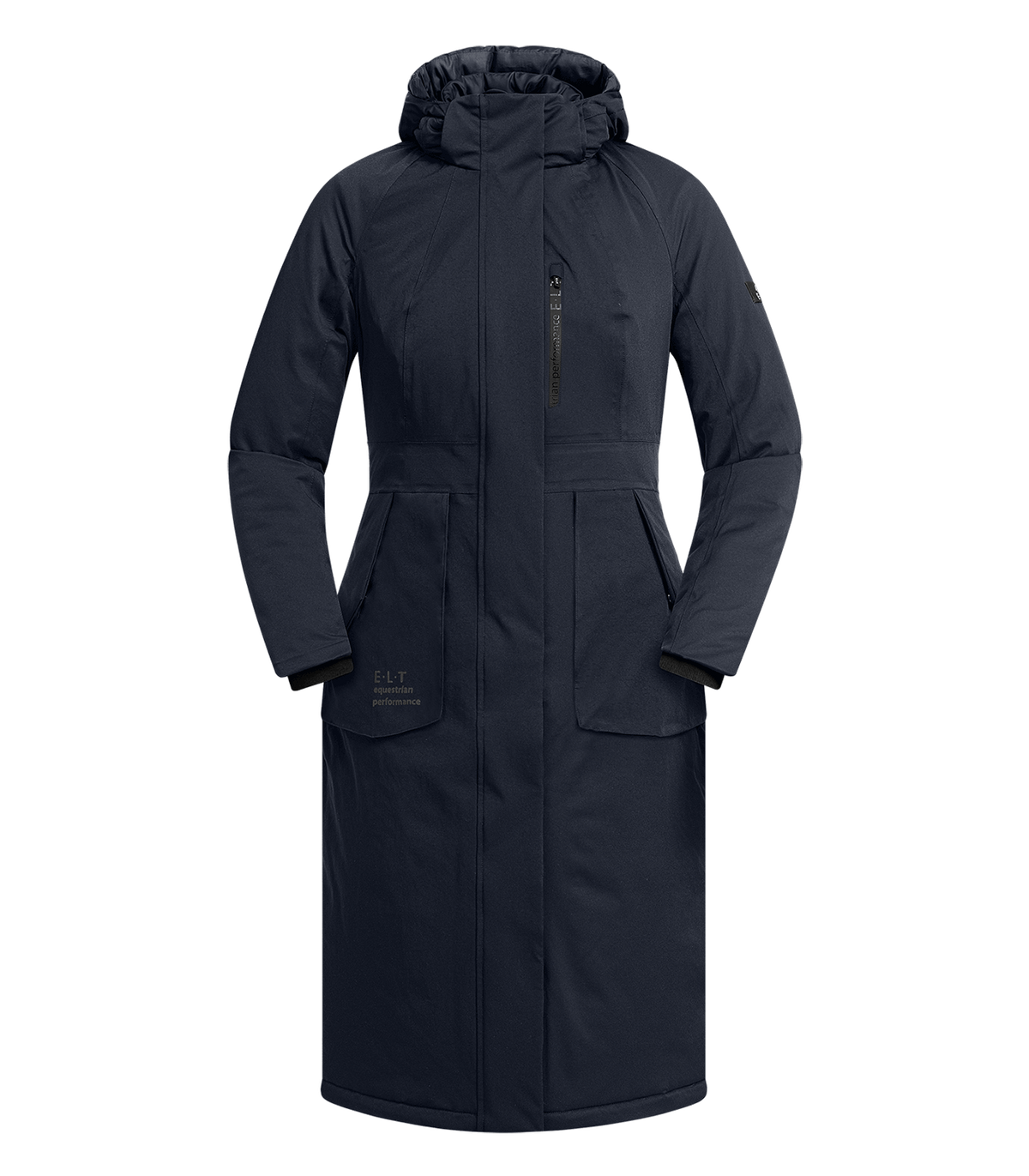 ELT Winter-Performance Reitmantel Opal in Tiefblau, Ansicht 2