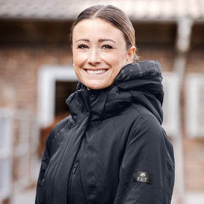 ELT Winter-Performance Reitmantel Opal in Tiefblau, Ansicht 8