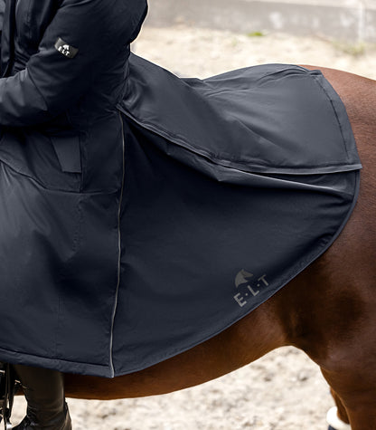 ELT Winter-Performance Reitmantel Opal in Tiefblau, Ansicht 14