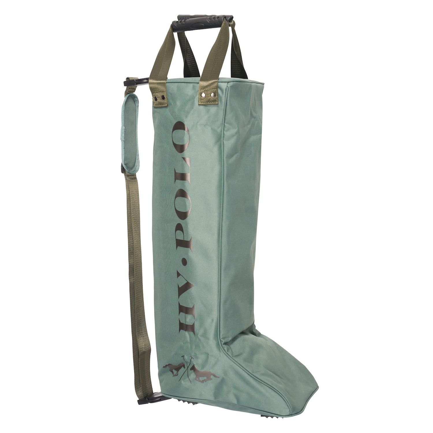 Die HV Polo Stiefeltasche HVPJillie in der Farbe greenery ist mit zwei Tragemöglichkeiten ausgestattet. Die Farbe greenery ist ein eleganter Grünton und kann mit anderen Taschen in der gleichen Farbe von HV Polo kombiniert werden. Die Stiefeltasche verfügt über zwei Handgriffe an der Oberseite, die von ergonomischen, stabilen Griffen eingefasst sind. Für komfortables Tragen in der Hand.Zusätzlich verfügt die HVPJilie über einen praktischen, abnehmbaren Schultergurt zum Tragen über der Schulter. 