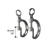 Winderen Springkandare Seitenteile mit Maßangabe 48 mm