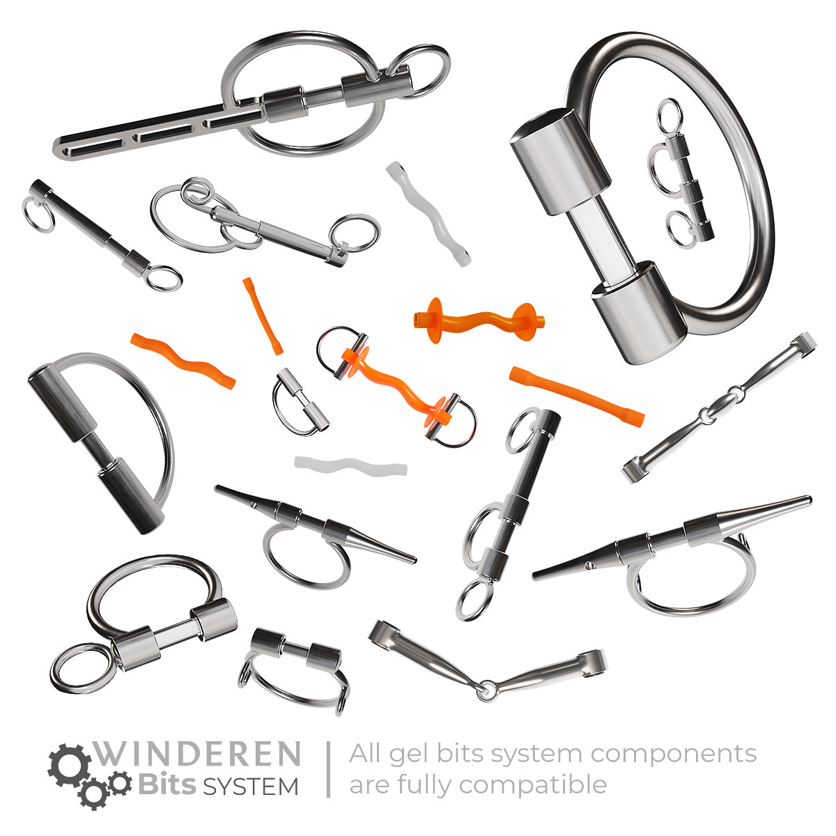 Winderen Gel Bits System Liverpool Seitenteile Detailansicht
