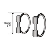 Winderen Olivenkopf-Ringe mit 66 mm Höhe