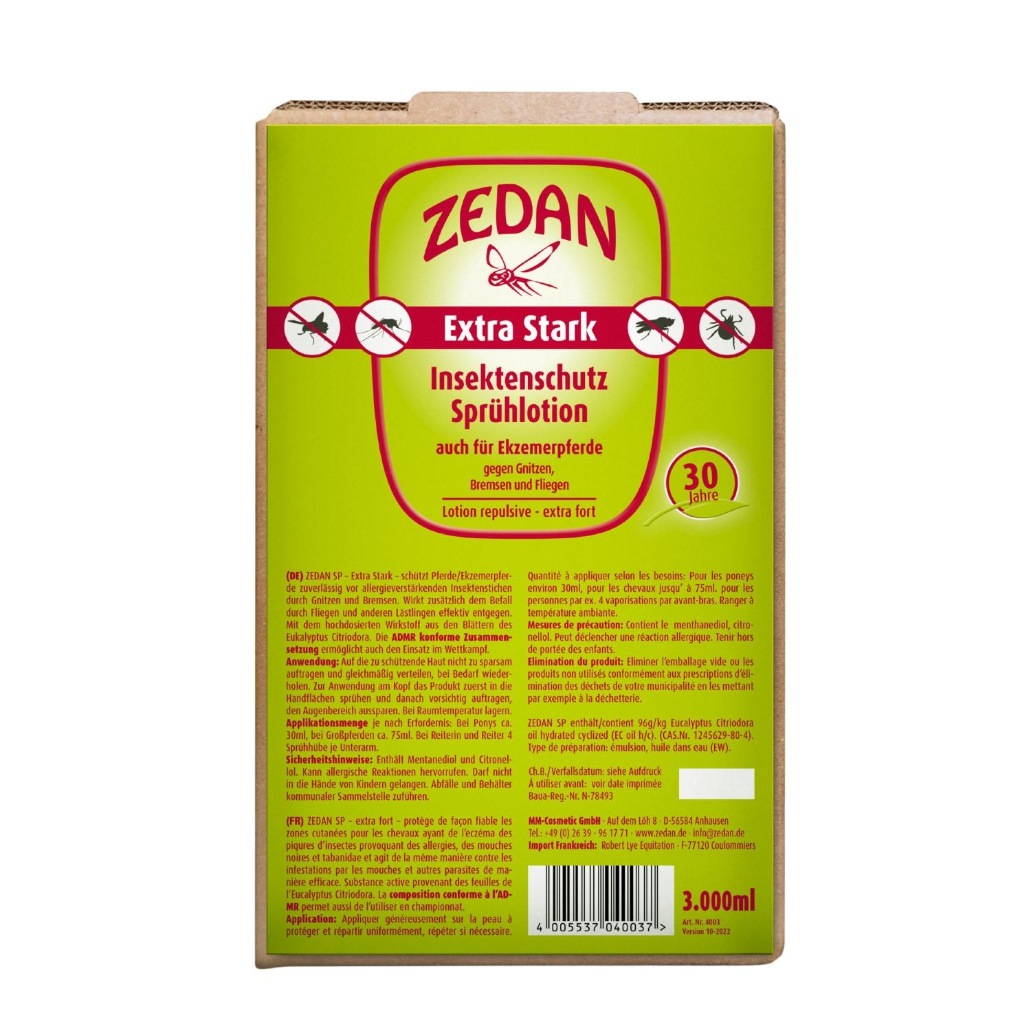 ZEDAN SP - extra stark - Insektenschutz Sprühlotion