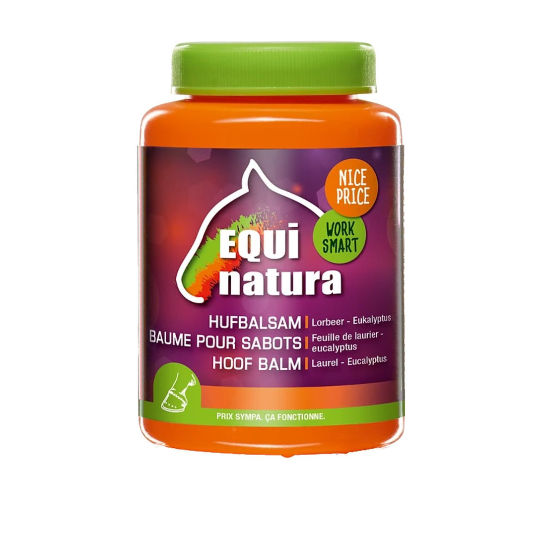 Equinatura Hufbalsam Schutz und Pflege mit natürlichem Lorbeeröl und Eukalyptusöl - ePony Reitsport