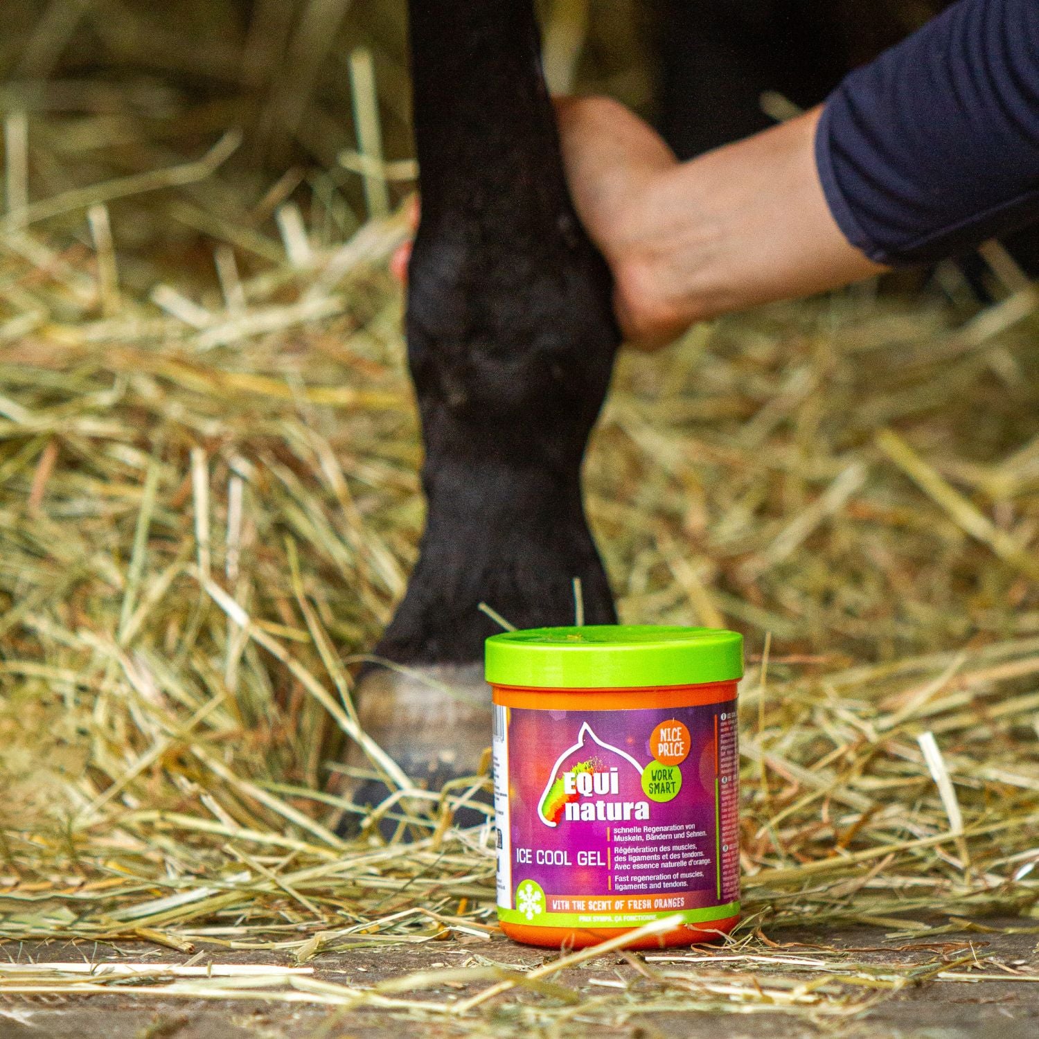Equinatura Ice Cool Gel Kühlgel kühlt schnell, stark und lang anhaltend - ePony Reitsport