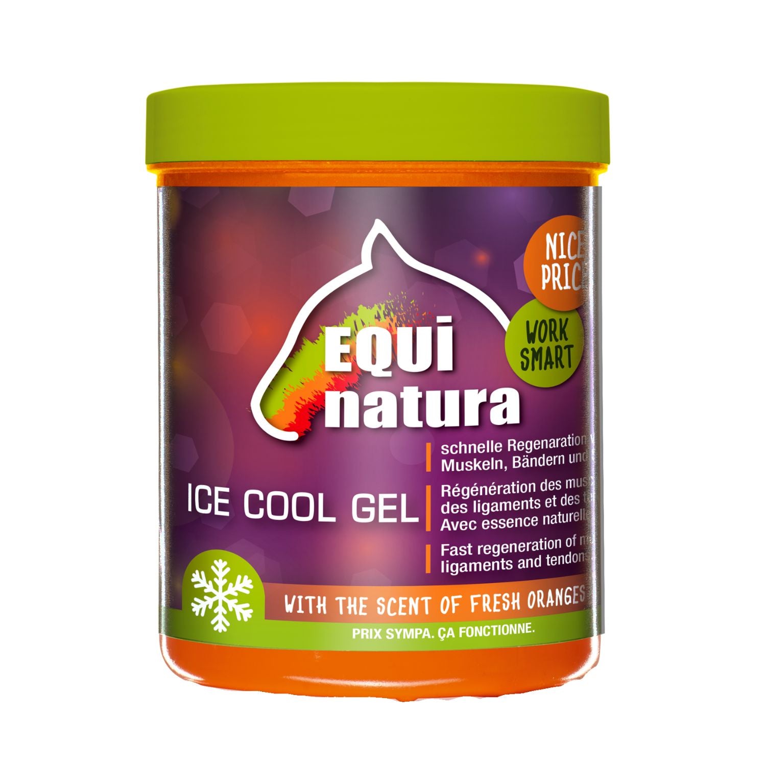 Equinatura Ice Cool Gel Kühlgel kühlt schnell, stark und lang anhaltend - ePony Reitsport