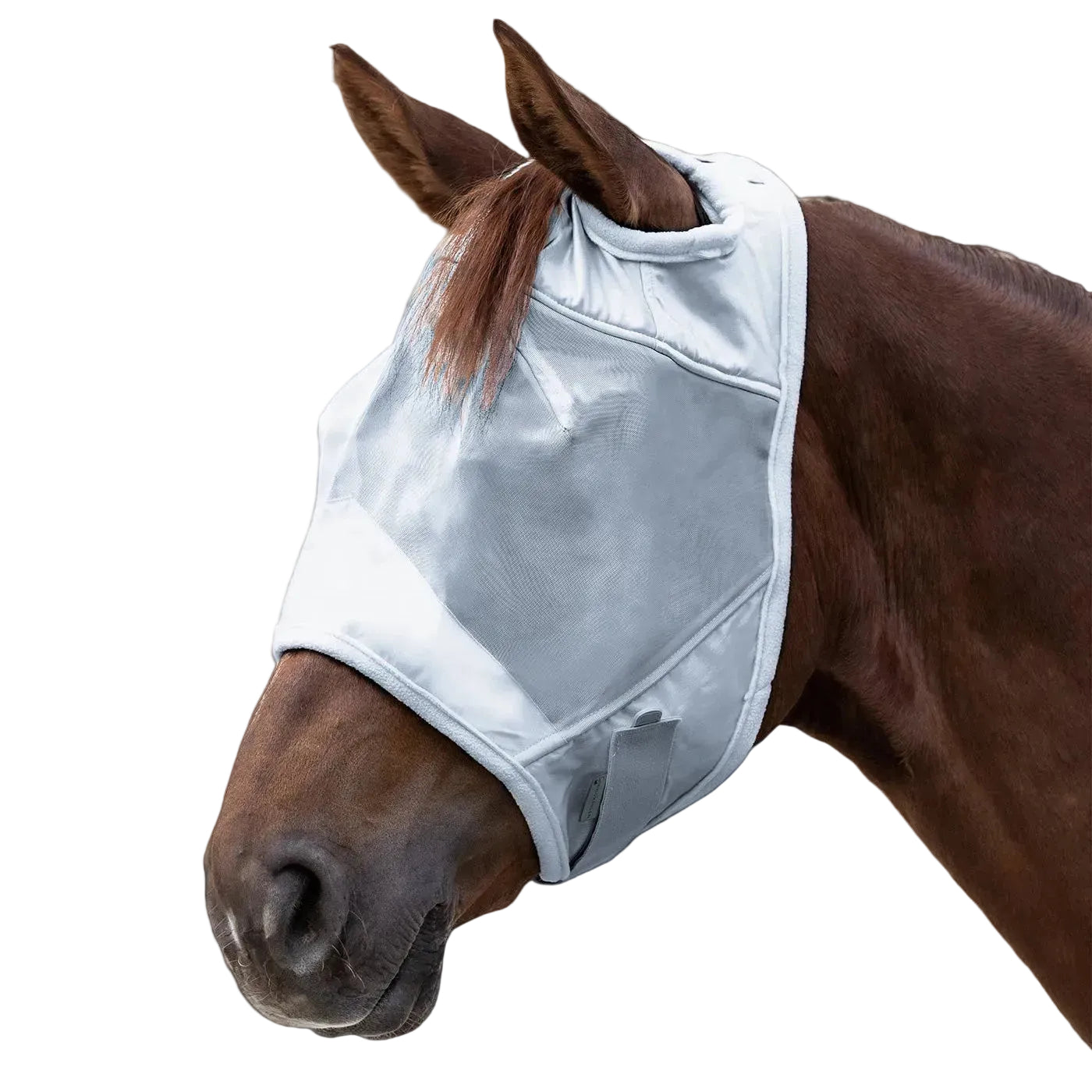 Waldhausen Premium Fly Mask without Ear Protection Silver-Grey
