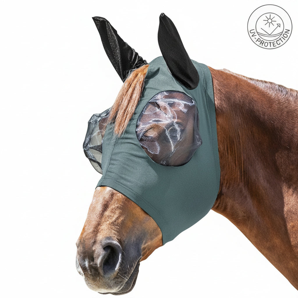 Waldhausen Fly Mask Puck pine green