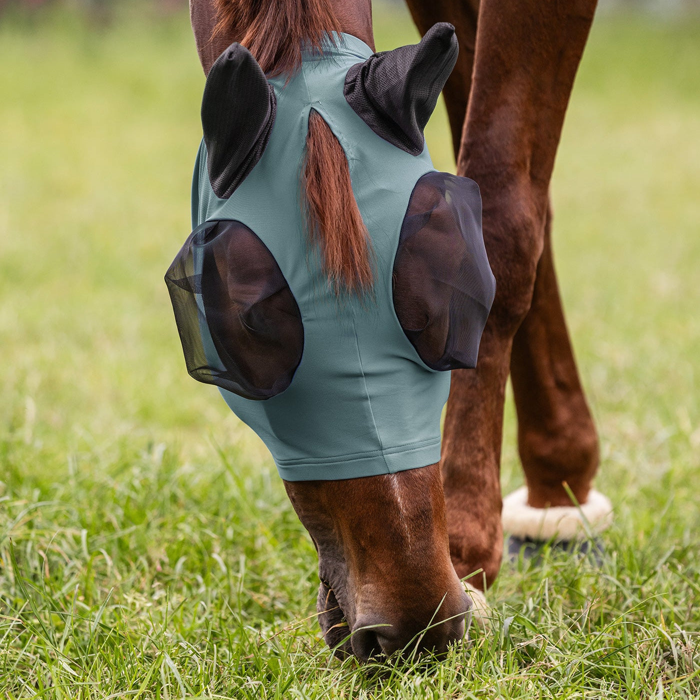 Waldhausen Fly Mask Puck pine green