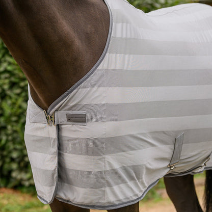 Waldhausen Economic Fly Sheet with Cross Surcingles Silver Grey