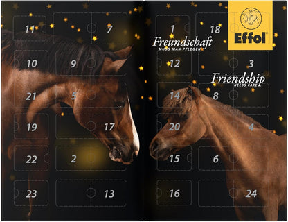 Effol Adventskalender 2025 zum Aufklappen für Pferd und Reiter