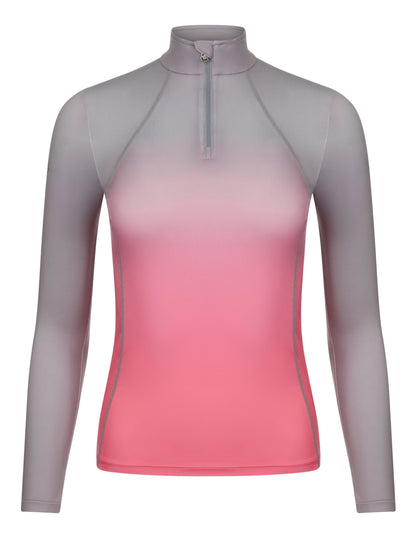 LeMieux Langarmshirt Spectrum Base Layer watermelon grey