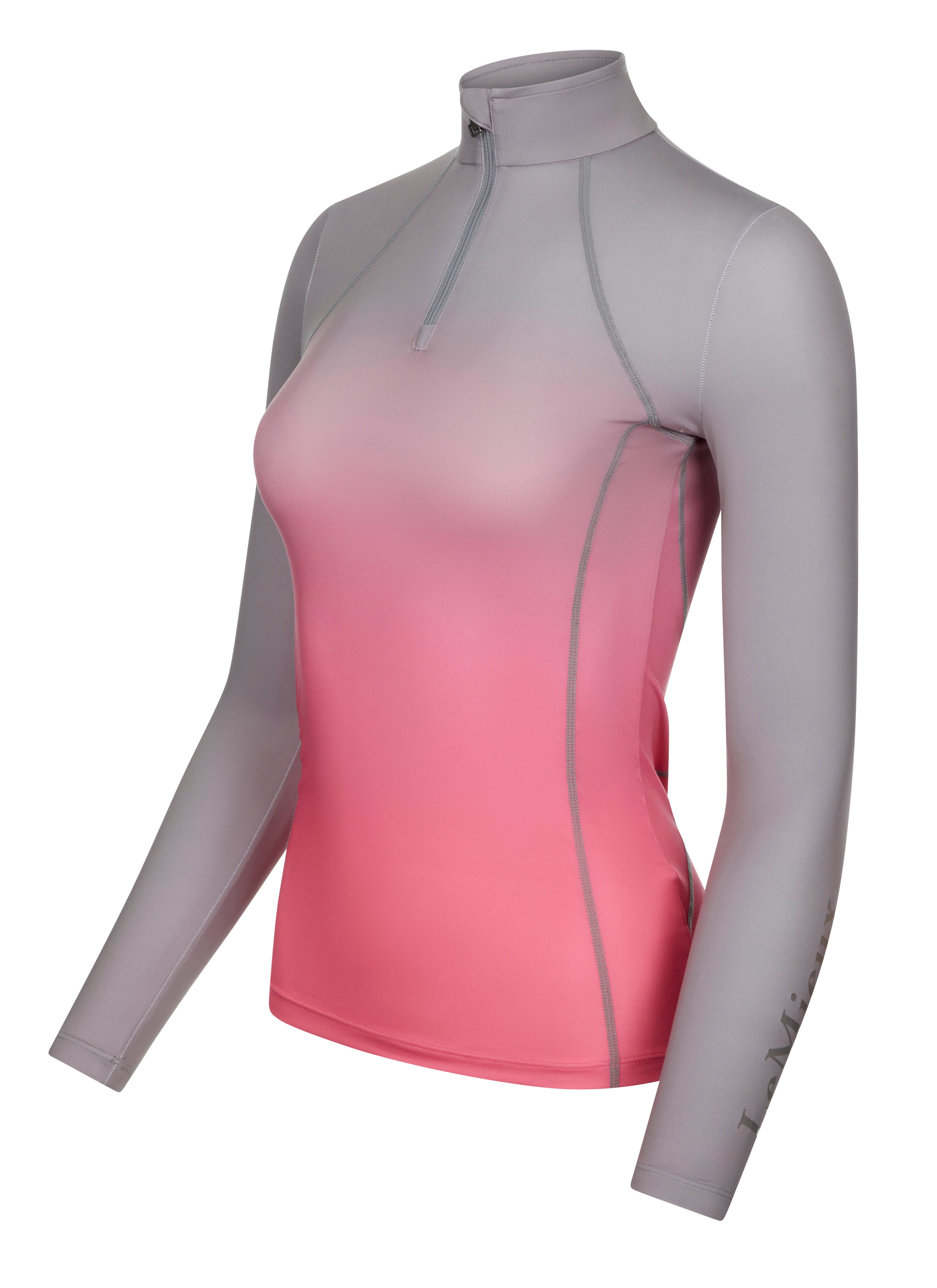 LeMieux Langarmshirt Spectrum Base Layer watermelon grey