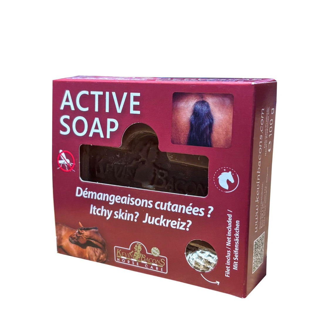 Kevin Bacon’s Active Soap Seife für Haut, Mähne und Schweif