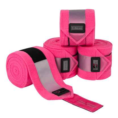 LeMieux Bandages Spectrum Satin Polo watermelon