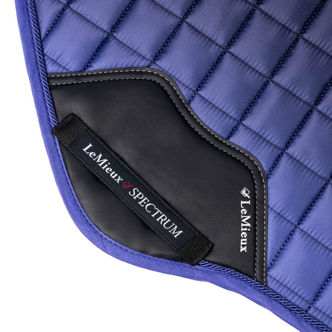 LeMieux Schabracke Spectrum Satin Close Contact Square bluebell