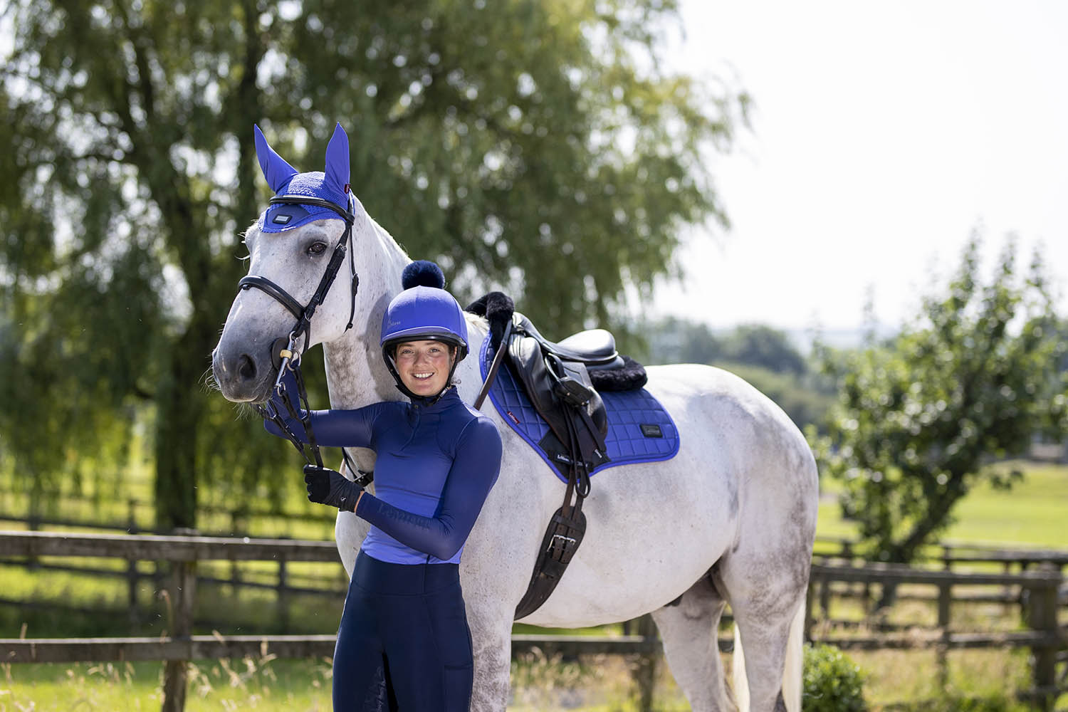 LeMieux Langarmshirt Spectrum Base Layer bluebell navy