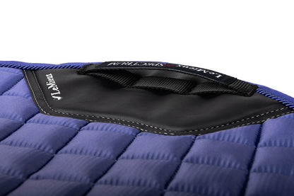 LeMieux Schabracke Spectrum Satin Close Contact Square bluebell