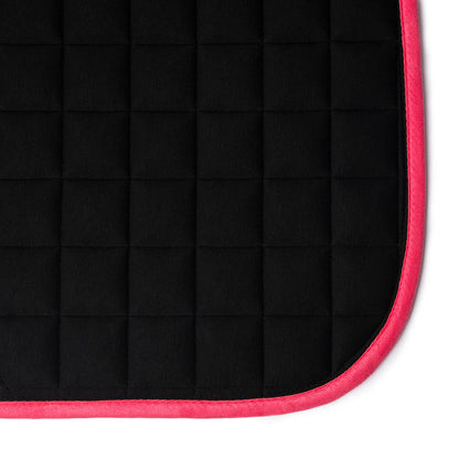 LeMieux Schabracke Spectrum Satin Dressage Square watermelon