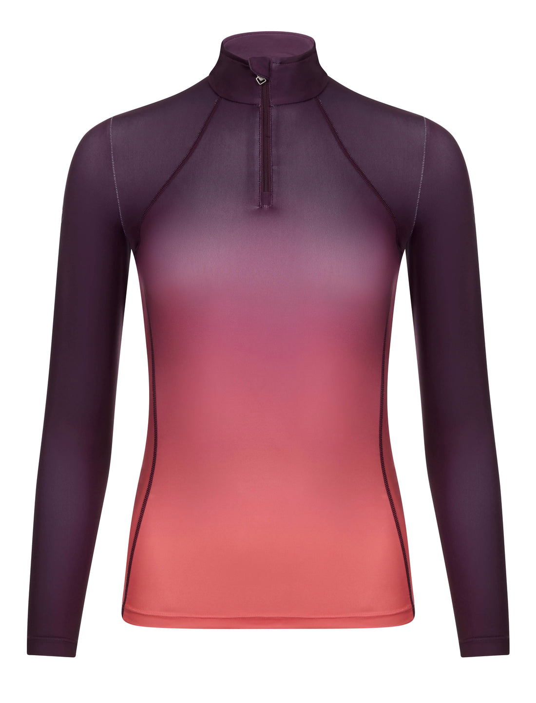 LeMieux Langarmshirt Spectrum Base Layer aubergine papaya