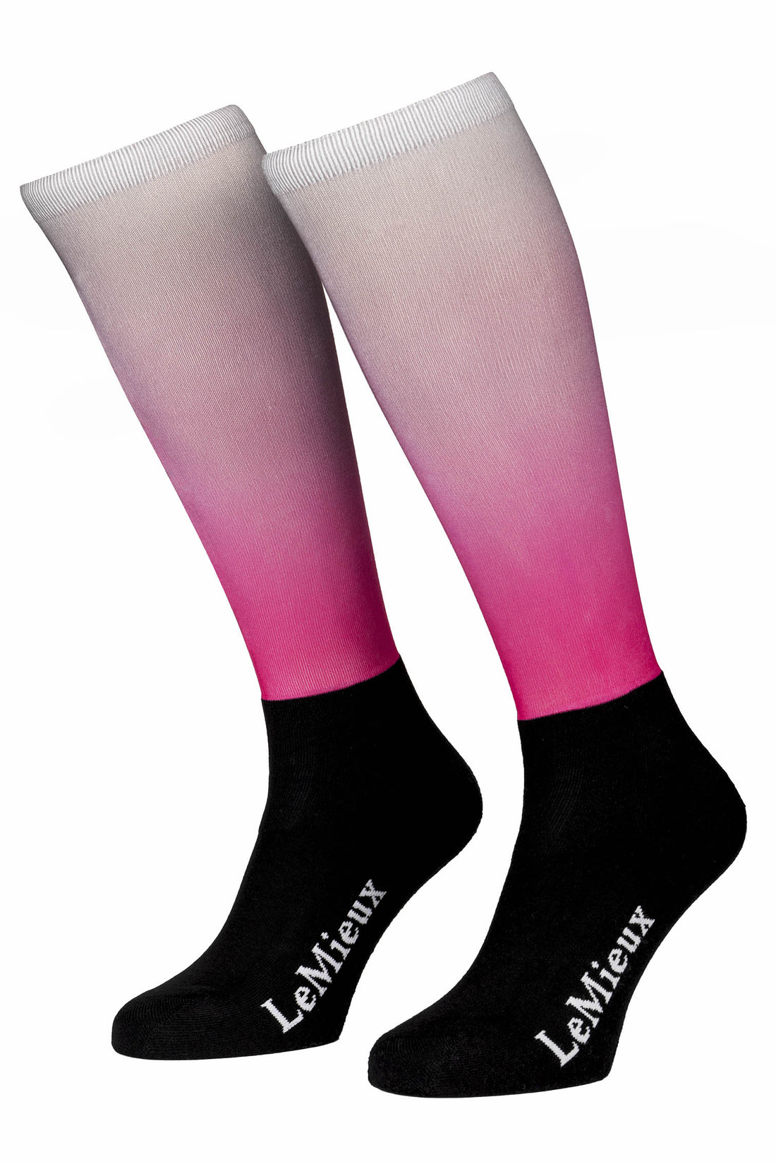 LeMieux Reitstrümpfe Spectrum grey watermelon