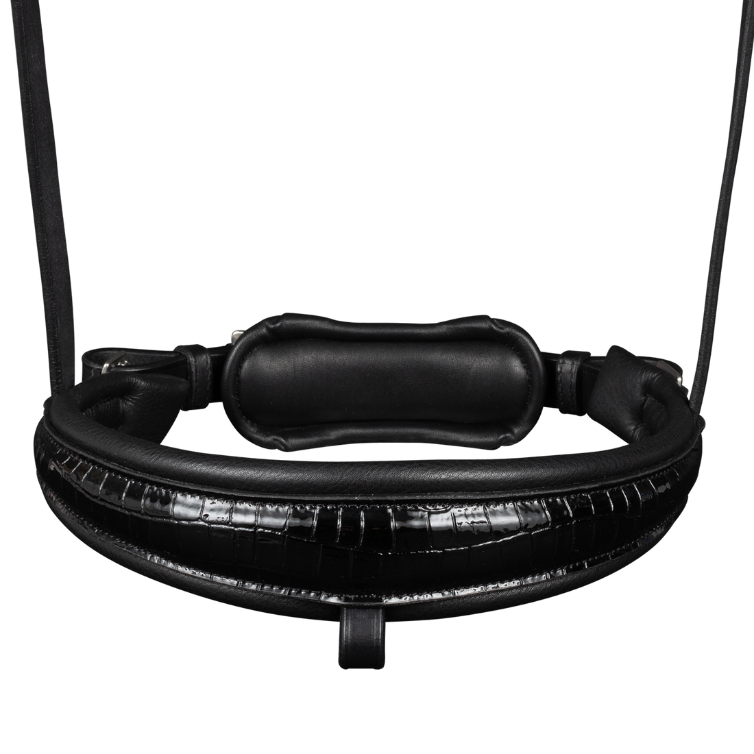 Waldhausen Trense S-Line Magic schwarz Lack croco