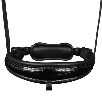 Waldhausen Trense S-Line Magic schwarz Lack croco