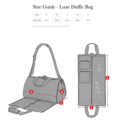 LeMieux Reisetasche Luxe Show Jacket schwarz