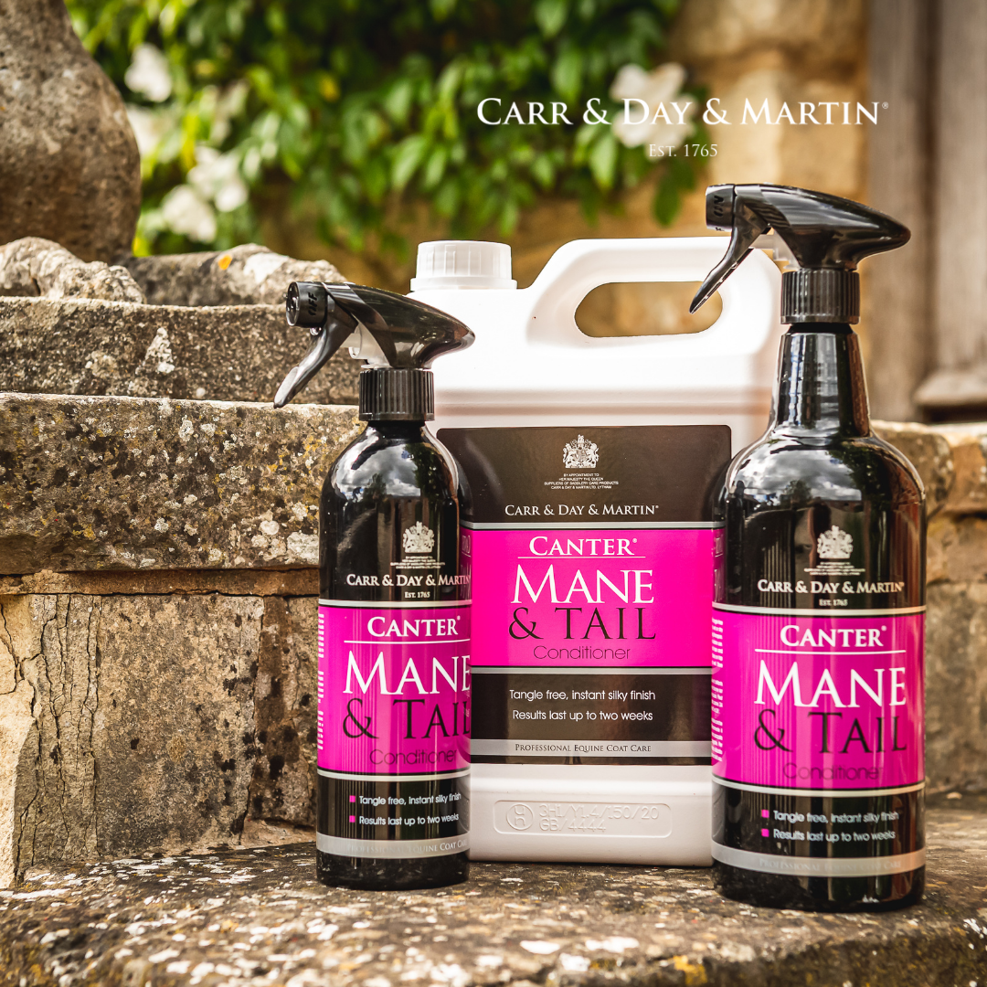 Carr &amp; Day &amp; Martin Canter Mane &amp; Tail Conditioner Schweif- und Mähnenspray Anwendung