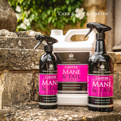 Carr &amp; Day &amp; Martin Canter Mane &amp; Tail Conditioner Schweif- und Mähnenspray Anwendung
