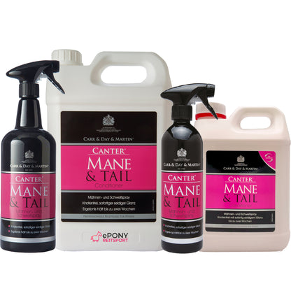 Carr &amp; Day &amp; Martin Canter Mane &amp; Tail Conditioner Schweif- und Mähnenspray Varianten