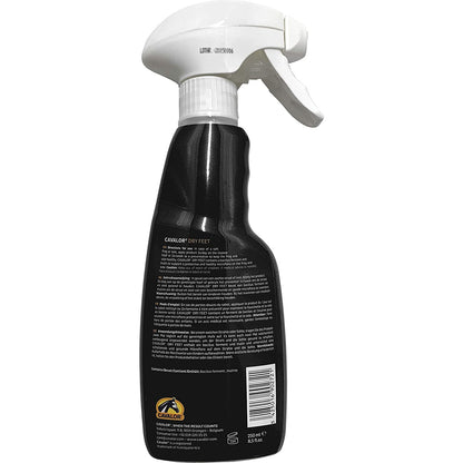 Rückseite Cavalor Dry Feet Natural 250ml
