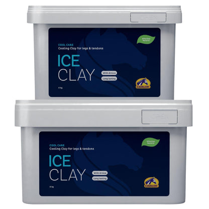 Cavalor Ice Clay Tonerde zur Pflege von beanspruchten Pferdebeinen