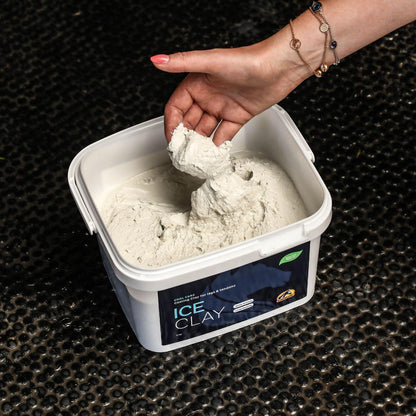 Cavalor Ice Clay Tonerde zur Pflege von beanspruchten Pferdebeinen