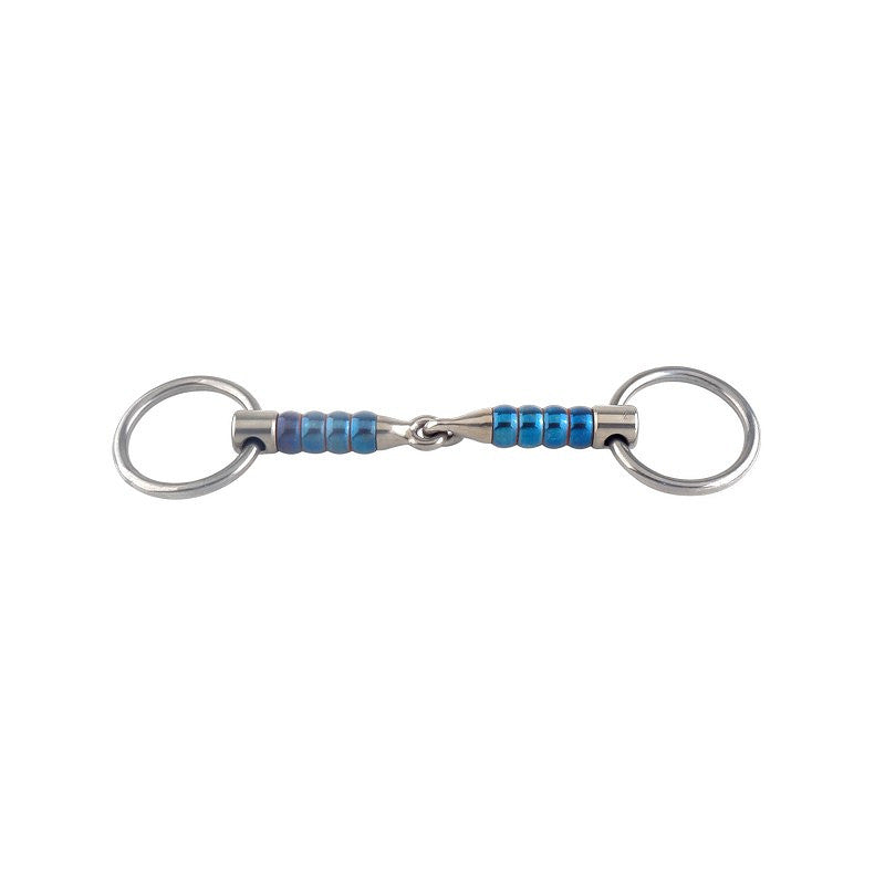 E25653L050115 Trust Equestrian Sweet Iron loose ring bradoon-cherry roller-16