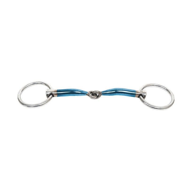 E25661L050095 Trust Equestrian Sweet Iron loose ring bradoon-locked-12
