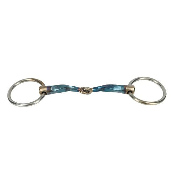 E25665L050115 Trust Equestrian Sweet Iron LR bradoon slow twist jointed-16