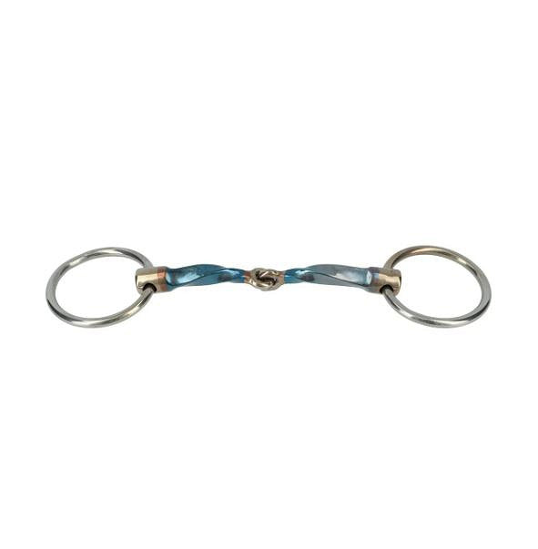 E25666L050115 Trust Equestrian Sweet Iron LR bradoon slow twist locked-16