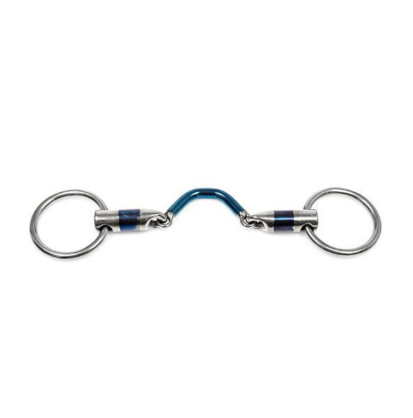 E25668L050115 Trust Equestrian Sweet Iron loose ring bradoon-wideport segundo-16