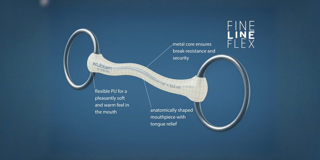Stübben 1312 Fine Line Flex 3-Ring Trense