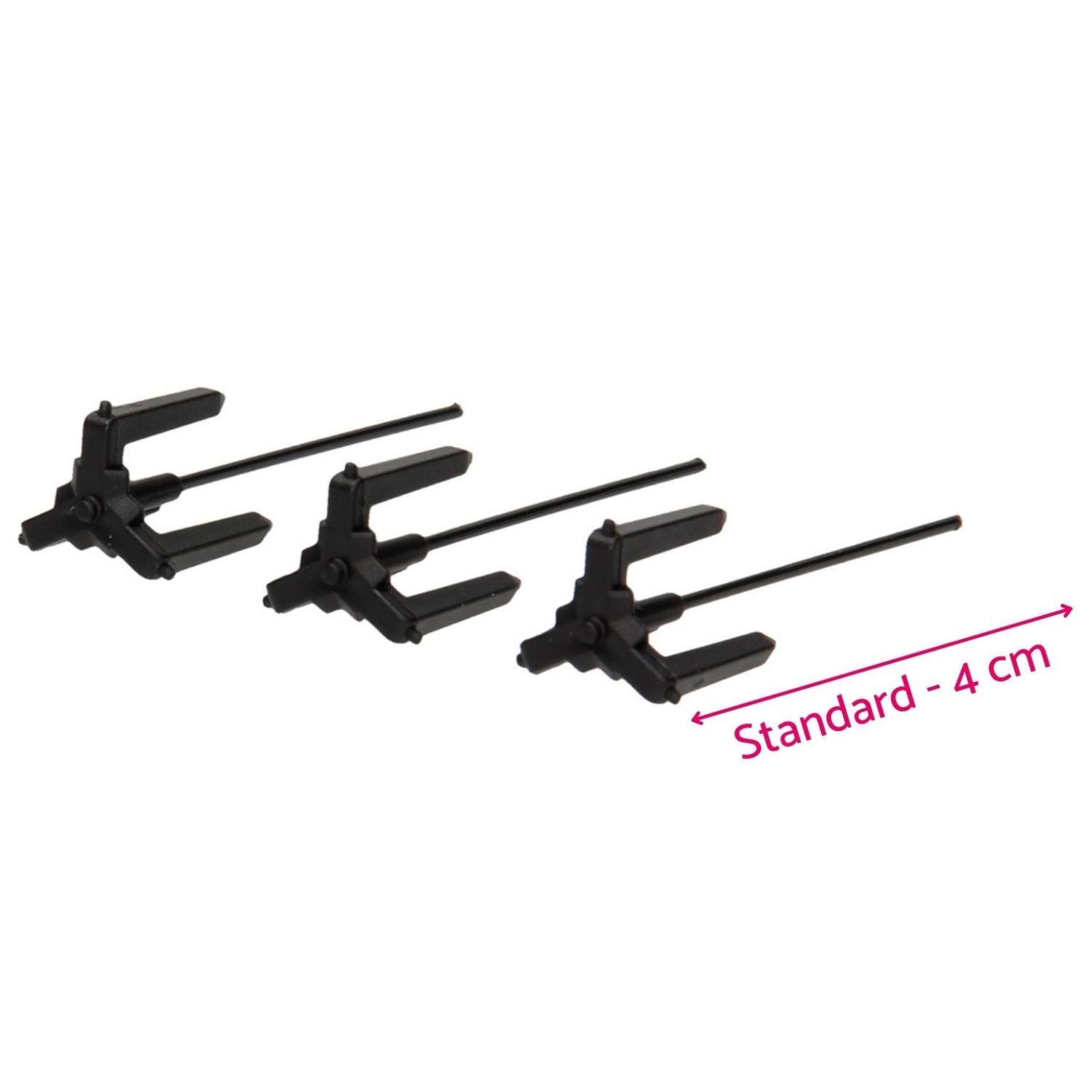 HES-Tec Quick Knot Deluxe Einflechthilfe schwarz