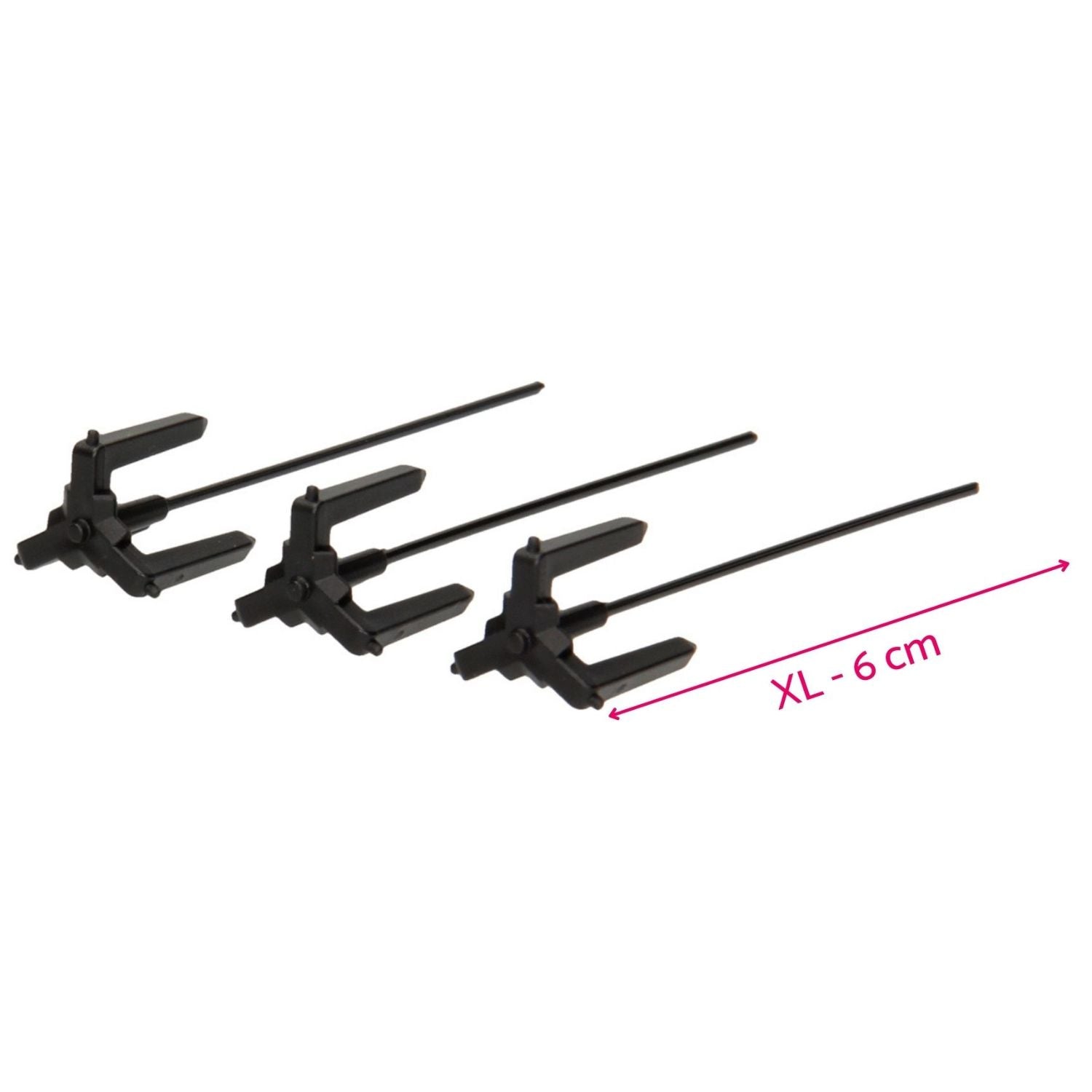 HES-Tec Quick Knot Deluxe Einflechthilfe schwarz