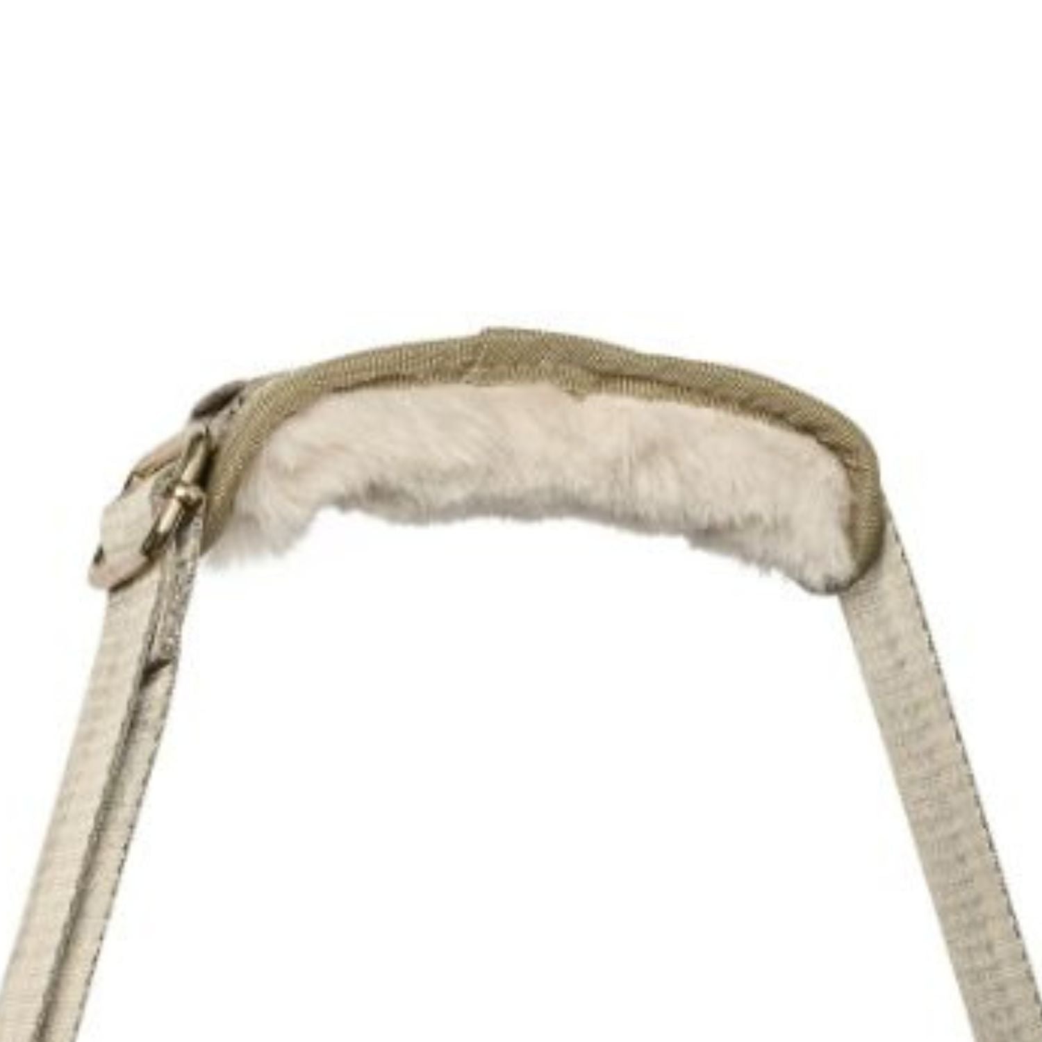 Der Schultergurt der HV Polo Putztasche HVPCecile Bit in der Farbe sand ist mit einem flauschig, weichem Fellpolster ausgestattet. Für Komfort beim Tragen der Tasche über der Schulter als Umhängetasche. Der Schultergurt kann in der Länge individuell verstellt werden.