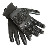 HandsOn Grooming Gloves Putzhandschuh schwarz - ePony Reitsport