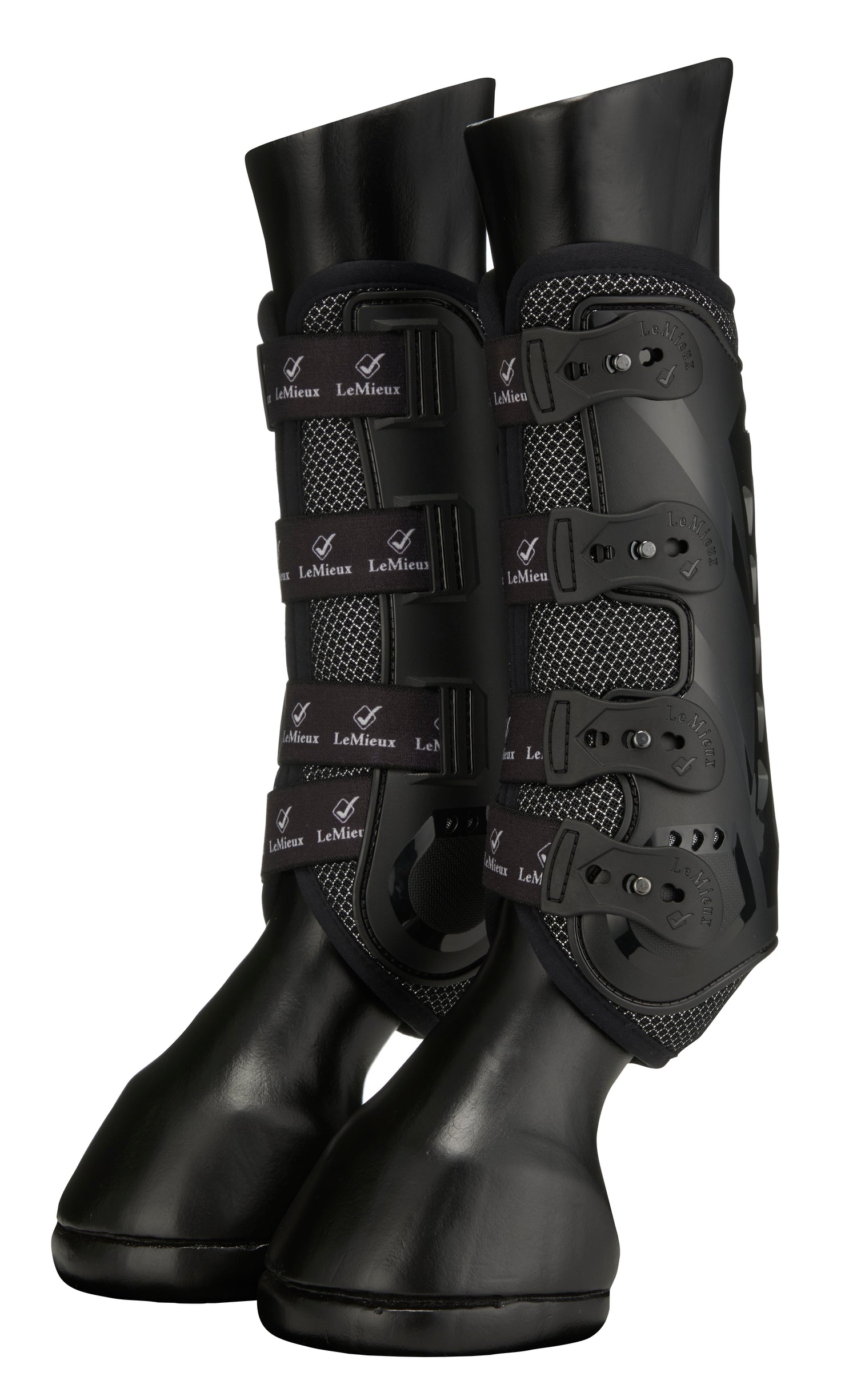 LeMieux Gamaschen Vorderbeine Ultra Mesh Snug Boots Front black