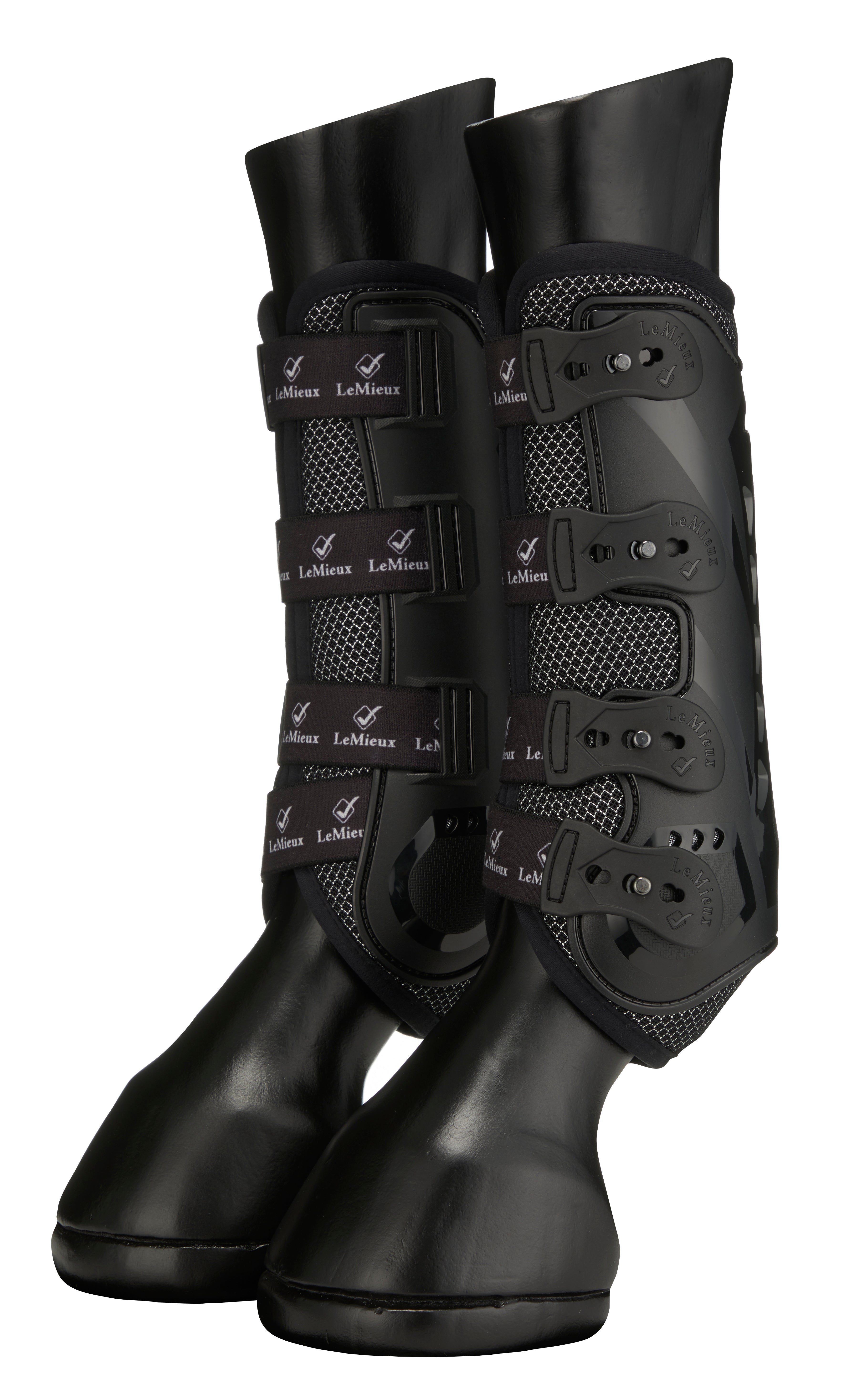 LeMieux Gamaschen Vorderbeine Ultra Mesh Snug Boots Front black