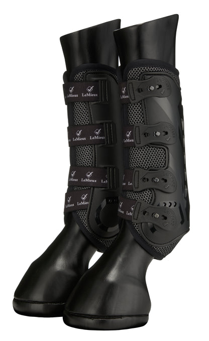 LeMieux Gamaschen Vorderbeine Ultra Mesh Snug Boots Front black