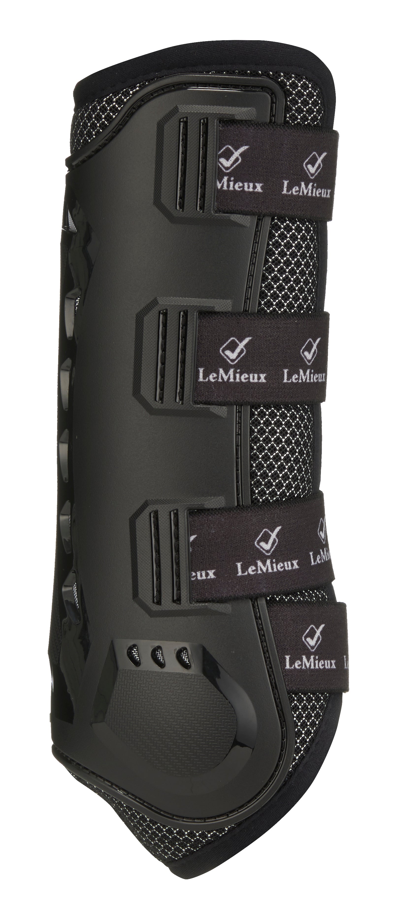 LeMieux Gamaschen Vorderbeine Ultra Mesh Snug Boots Front black